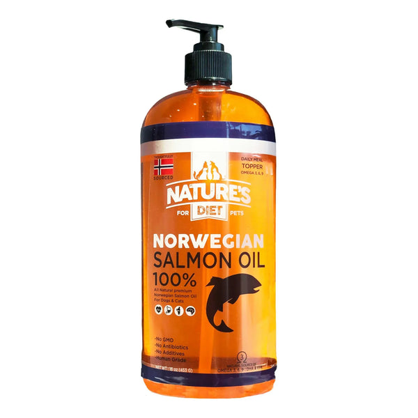 Aceite De Salmón Noruego Para Mascotas 946 Ml Apoyo Articular Piel Y Pelaje