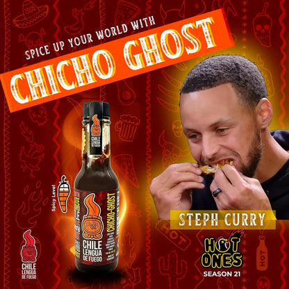 Salsa Picante Chile Lengua De Fuego Mezcla Pimiento Fantasma Importado Estados Unidos