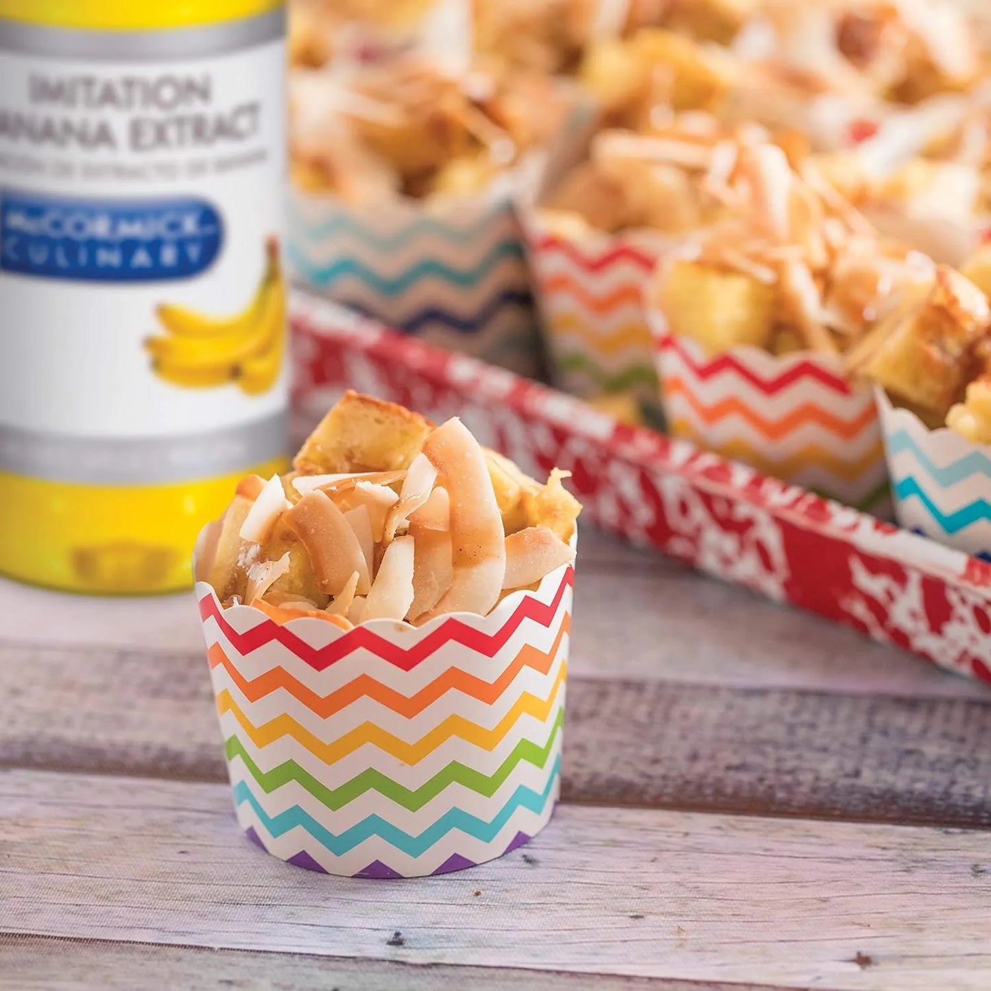 Extracto De Platano McCormick 16 Onzas Sabor Premium Para Postres Y Reposteria