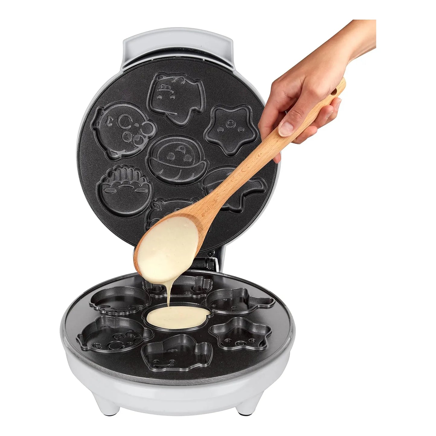 Maquina Waffles Animales Oceano 7 Figuras Divertidas Desayuno Cocina Creativa