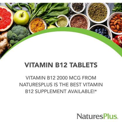 Vitamina B12 Metilcobalamina 1000 Mcg 90 Tabletas Energía Enfoque Memoria