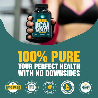BCAA Extra Fuerte 1000 Mg 2 1 1 120 Tabletas Aminoácidos Musculares