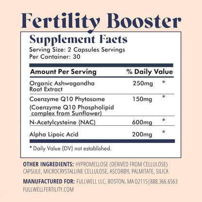 Trío Fertilidad Vitamina Prenatal DHA Refuerzo Fertilidad Colina Folato Omega 3