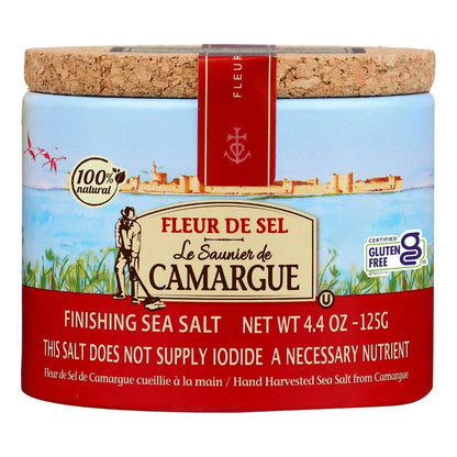 Sal Marina Fleur De Sel Francesa 125g Paquete Doble Gourmet