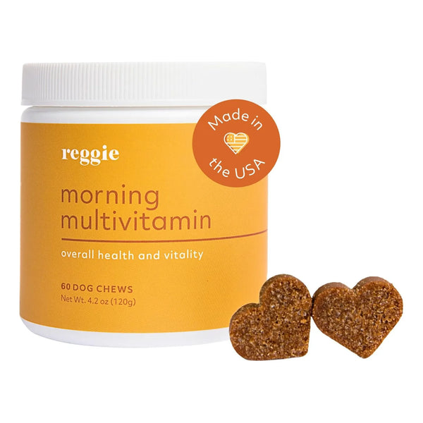 Multivitaminas Matutinas Reggie Para Perros Refuerzo Inmunitario Y Salud Integral