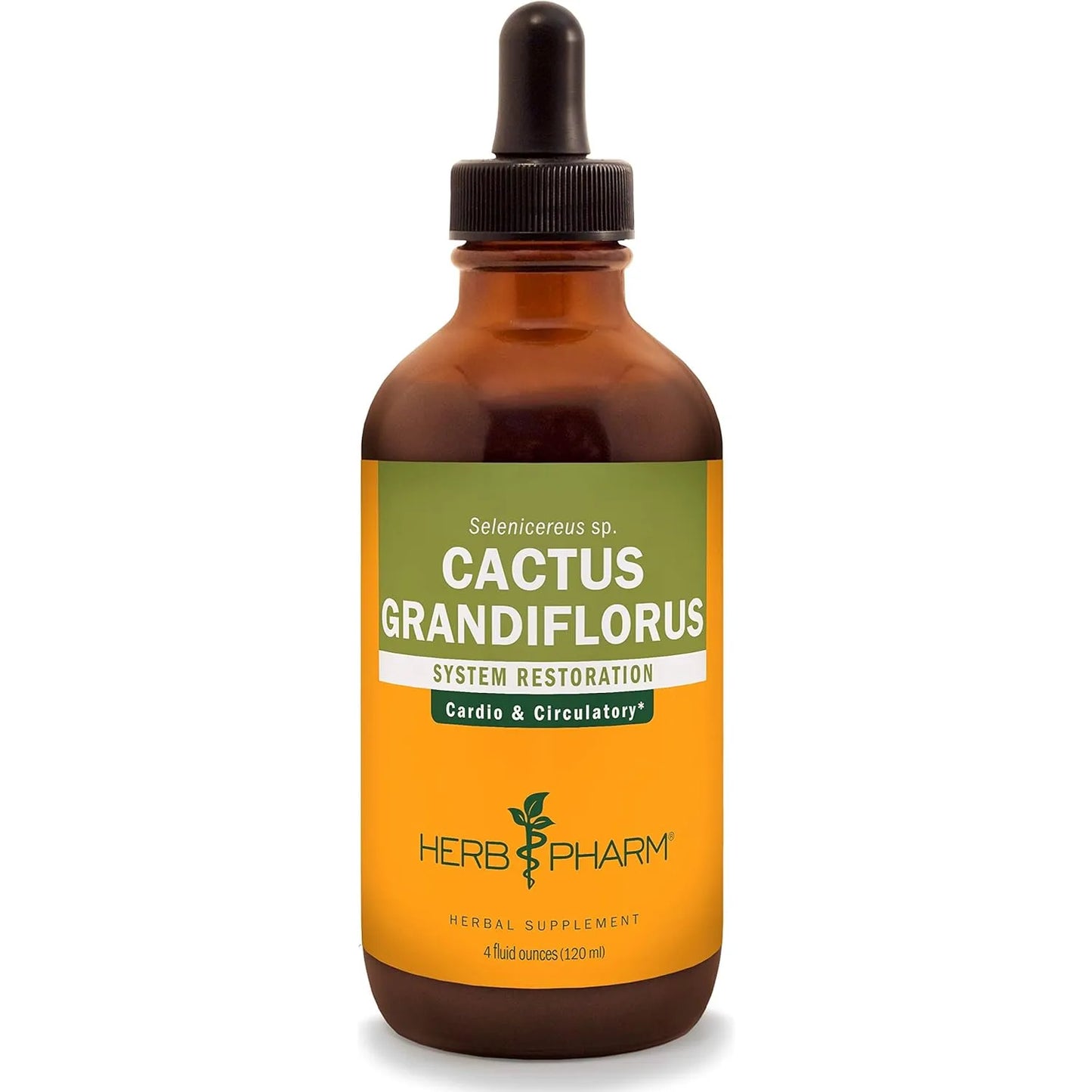 Extracto Liquido Cactus Grandiflorus Herb Pharm 4 Onzas Apoyo Cardiovascular