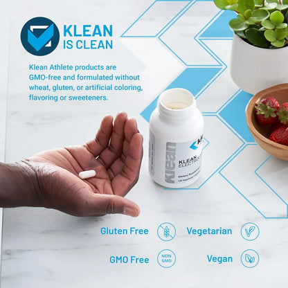 Electrolitos Klean Athlete 120 Capsulas Hidratacion Optima Nsf Certified