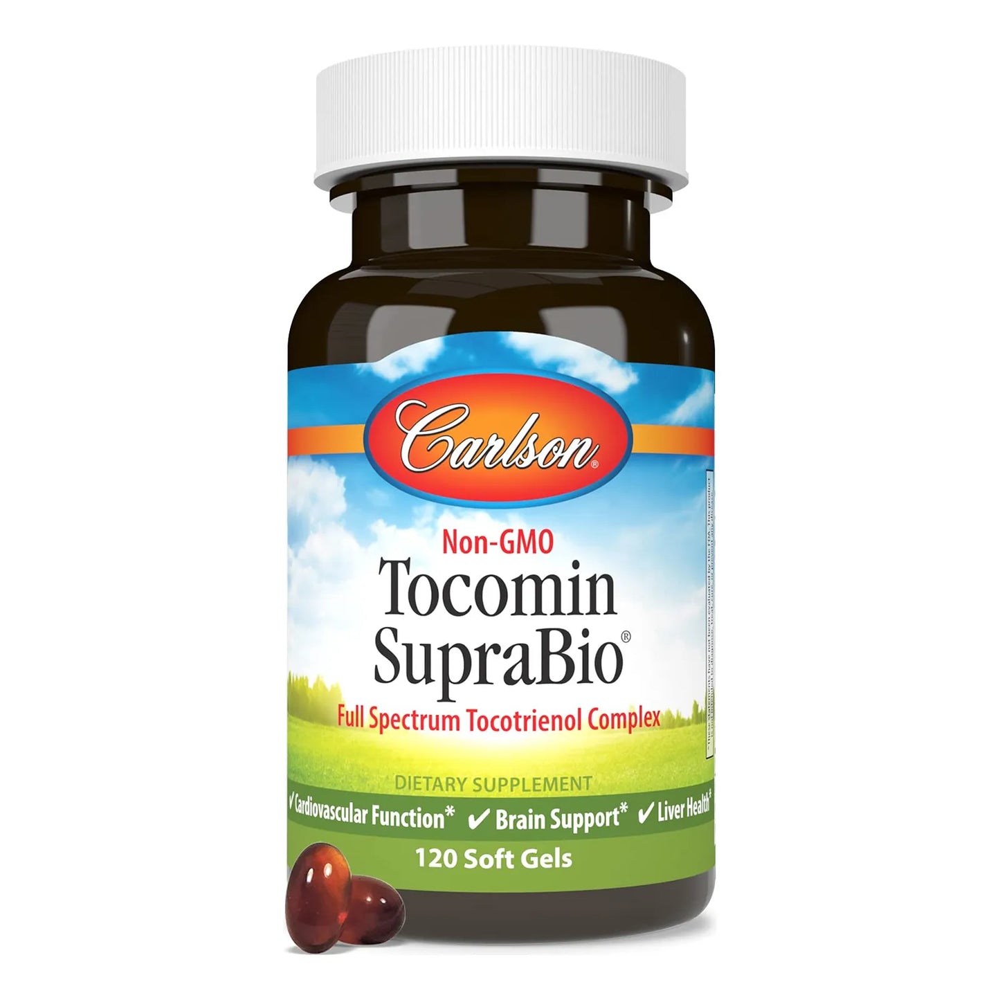 Tocomin SupraBio Complejo De Tocotrienoles 120 Capsulas Blandas Para Bienestar General