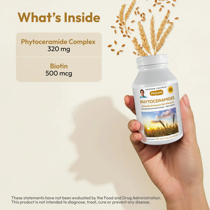 Phytoceramidas Con Biotina 60 Capsulas Hidratacion Piel Radiante