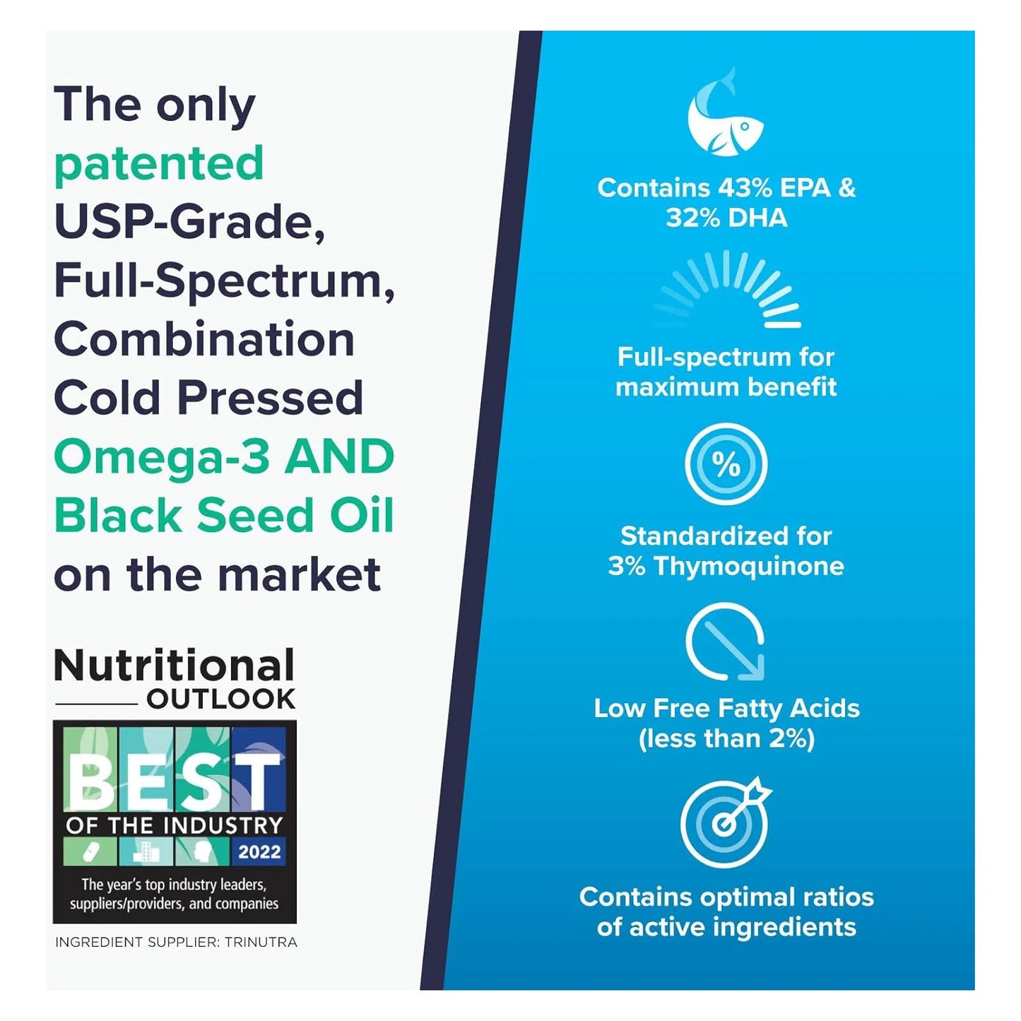 Aceite De Semilla Negra Y Omega 3 Suplemento Sinergico Para Salud Cardiovascular E Inmunologica
