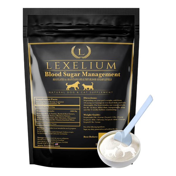 Suplemento En Polvo Para Diabetes En Perros Y Gatos Formula Veterinaria