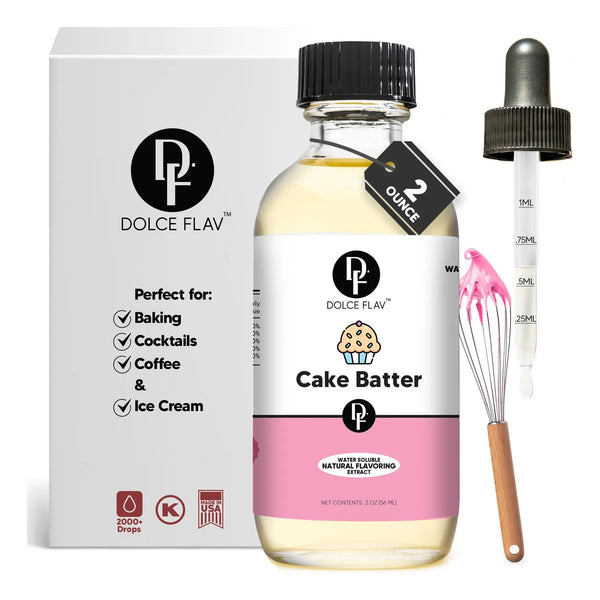 Extracto Natural De Masa Para Tartas 60 Ml Kosher Sin Azúcar Sabor Concentrado