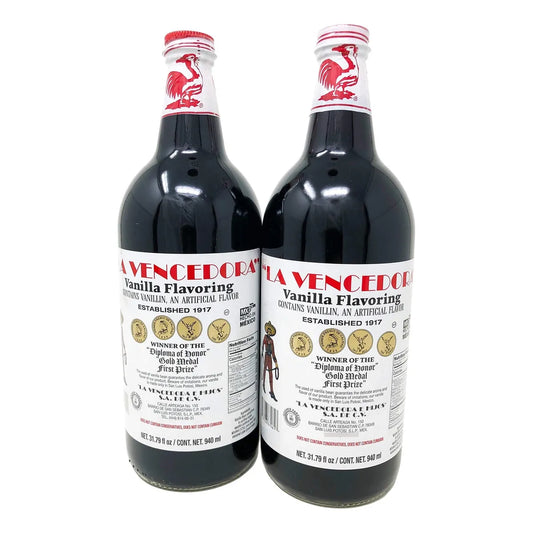 Vencedora Vainilla Mexicana 900 Gramos 2 Unidades Aroma Intenso Postres