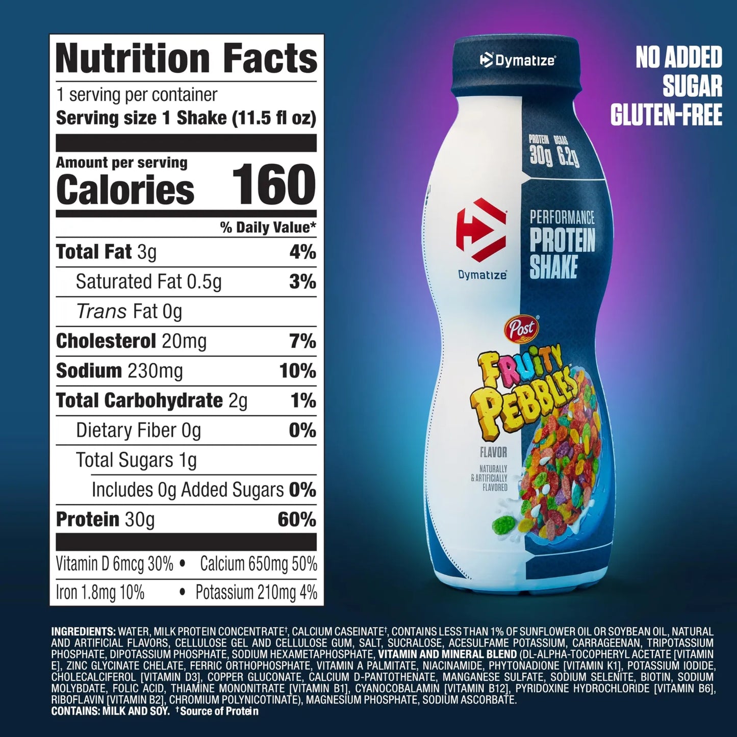 Batido Proteico Frutas Tropicales 30G Proteina Recuperacion Muscular