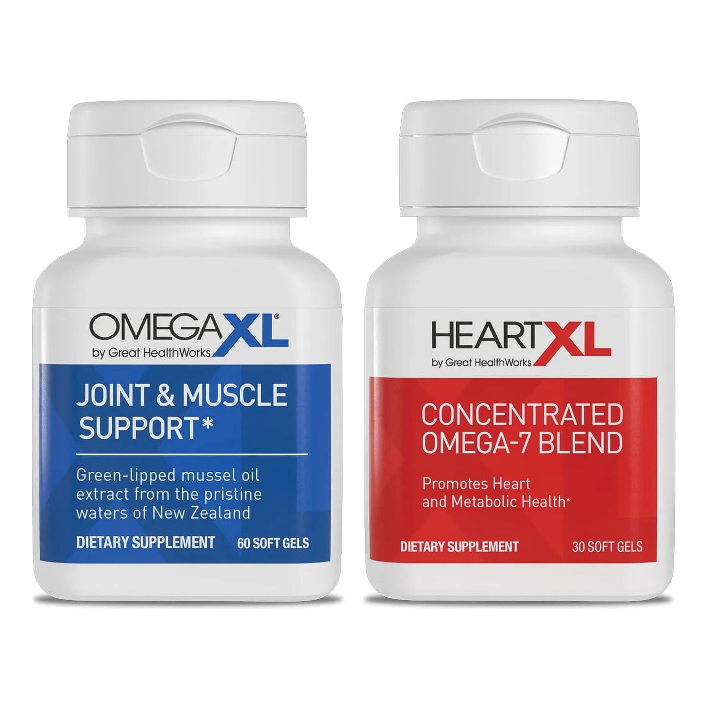 OmegaXL Suplemento Articular Natural Aceite Mejillon Labios Verdes 60 + 30 HeartXL