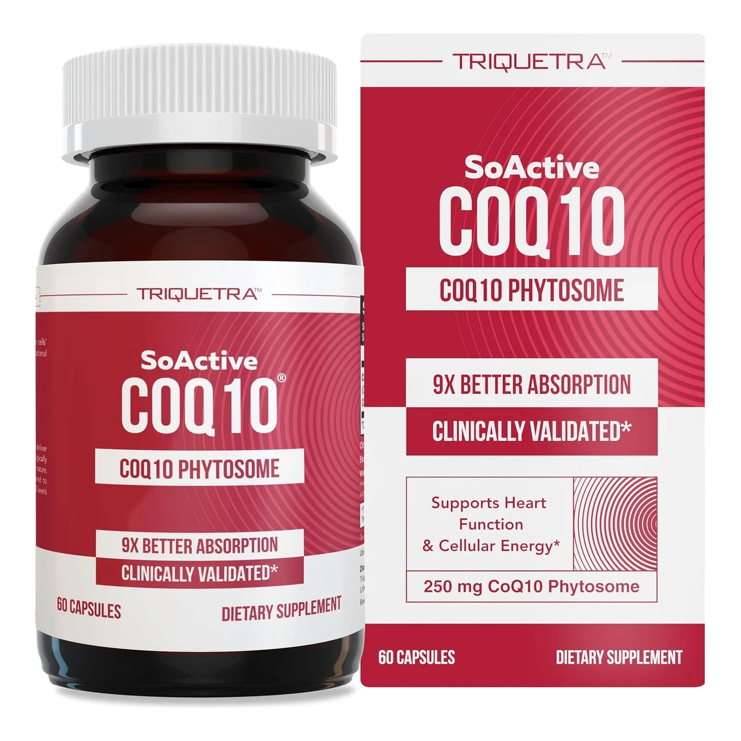 Coq10 Fitosoma 250 Mg Alta Absorción Energía Celular 60 Cápsulas