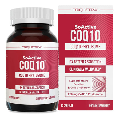 Coq10 Fitosoma 250 Mg Alta Absorción Energía Celular 60 Cápsulas