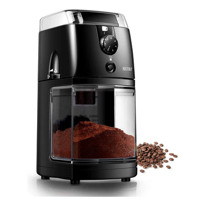 Molinillo De Café Eléctrico Automático Secura SCG 903B 17 Niveles Molienda Envío Gratis