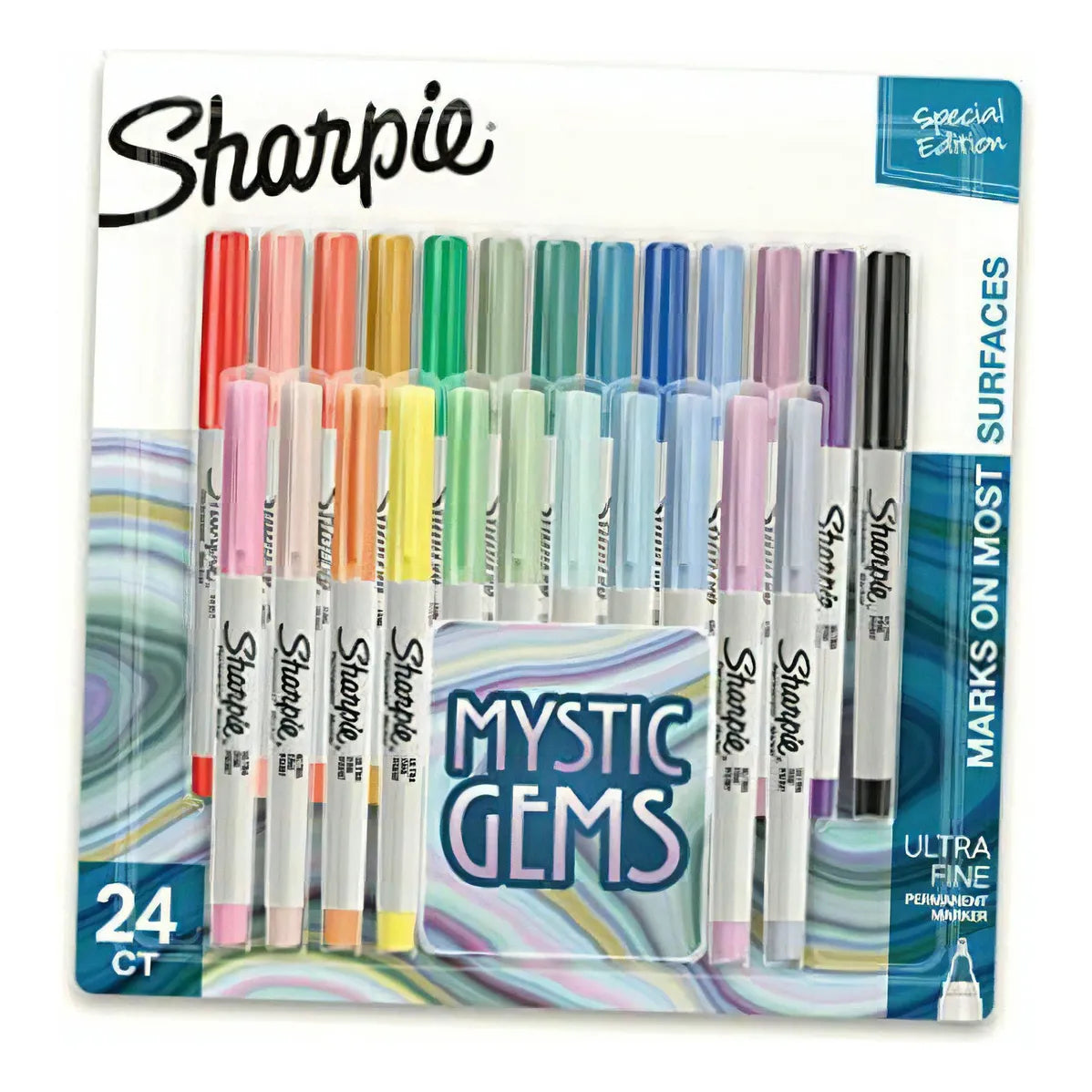 Sharpie Marcadores Permanentes Punta Ultra Fina Pack Profesional Tinta Duradera