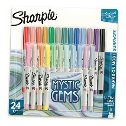 Sharpie Marcadores Permanentes Punta Ultra Fina Pack Profesional Tinta Duradera