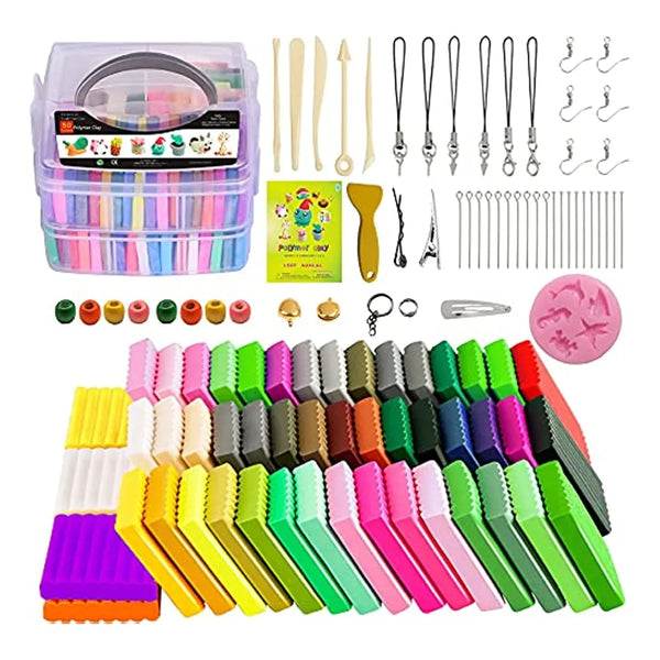 Kit De Inicio De Arcilla Polimérica Modelo Horneada Para Creaciones Únicas