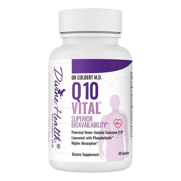 Vitamina Q10 100mg 60 Capsulas Antioxidante Energizante Dr Colbert MD