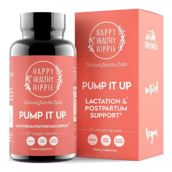 Pump It Up Suplemento Lactancia Vitaminas Postnatales 60 Caps Aumenta Leche Materna
