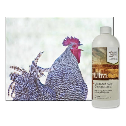 Suplemento Omega Boost Para Aves De Corral 946 Ml Enriquecido Con Ácidos Grasos Y Vitamina E