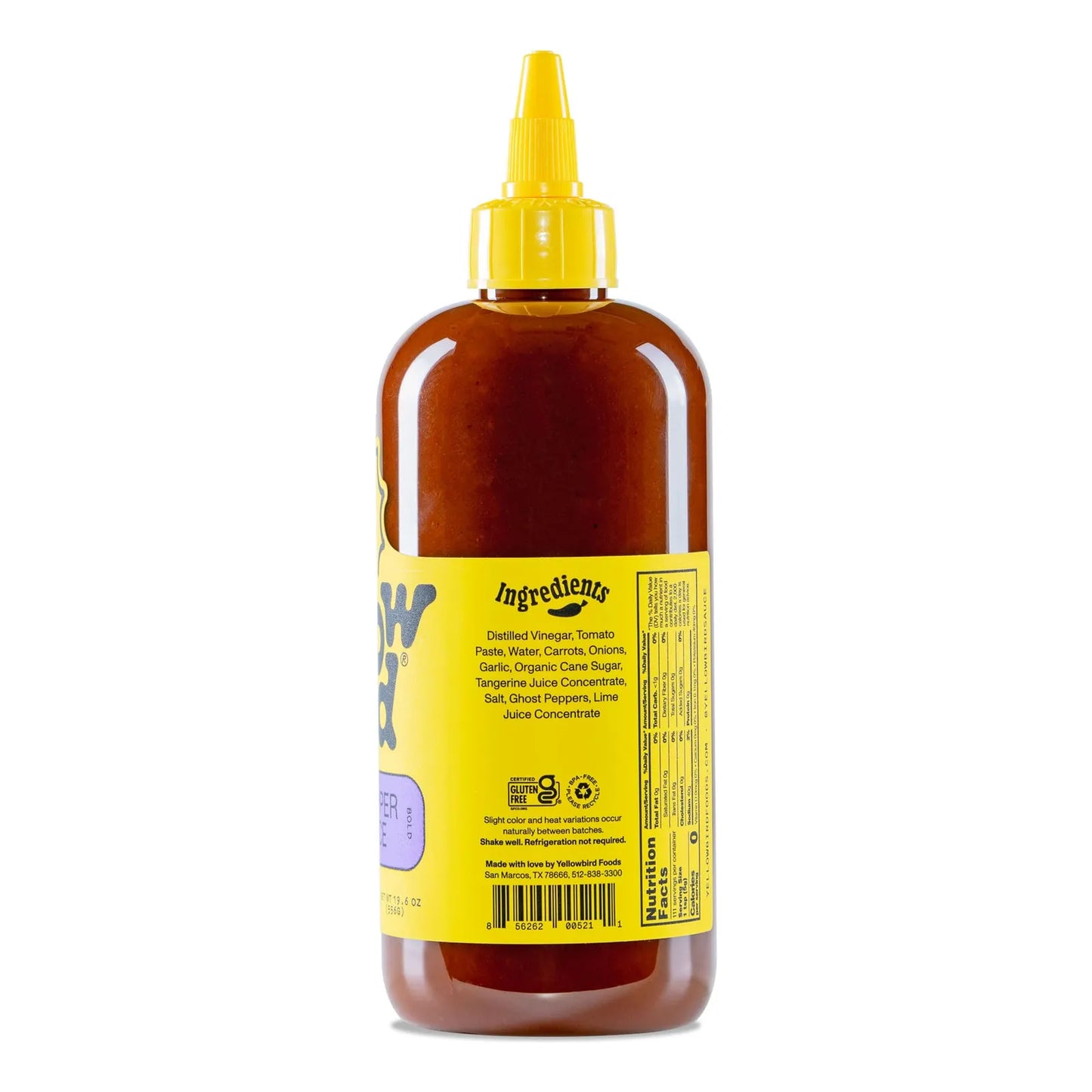 Variedad De Salsas Picantes Yellowbird Frascos 120 Ml Sabores Unicos Y Naturales