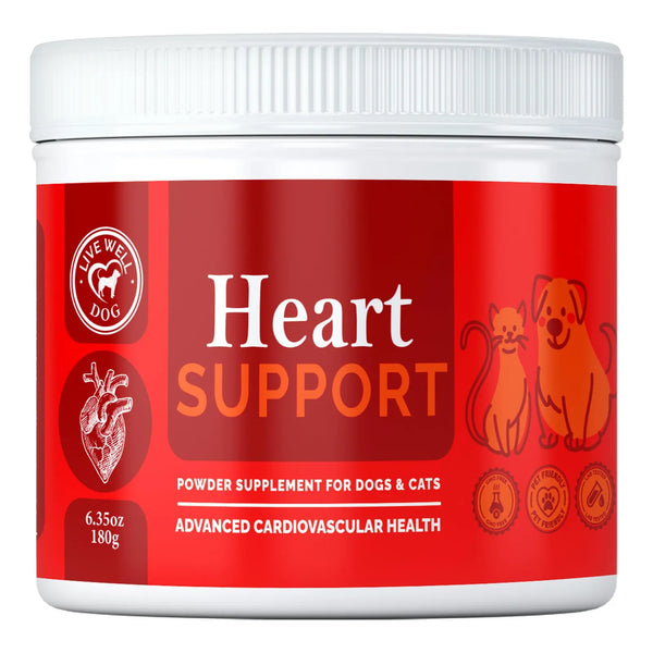 Suplemento En Polvo Para Salud Cardíaca De Perros Y Gatos 180 G Importado