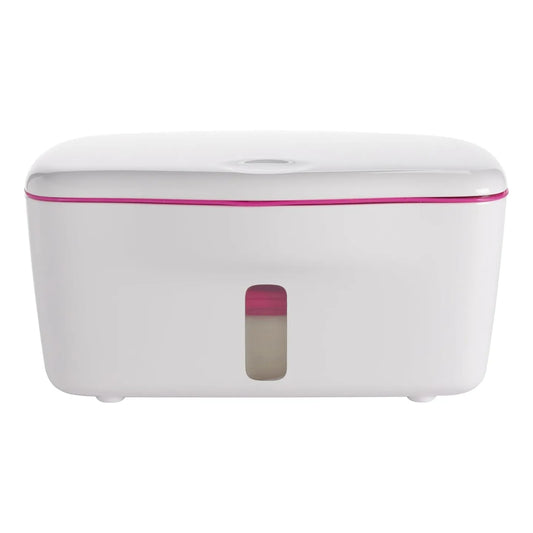 Dispensador Toallitas Plastico Silicona Rosa OXO Tot Perfect Facil Limpieza