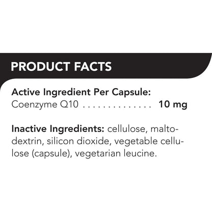 Coenzima Q10 10mg 100 Capsulas Antioxidantes Para Perros Y Gatos