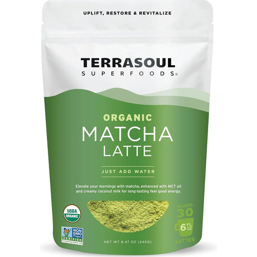 Té Matcha Orgánico Premium 240g Energía Natural Sin Lácteos Vegano