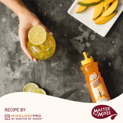 Jarabe De Mango Infundido Cocktail Essentials Botella 375ml Sabores Naturales