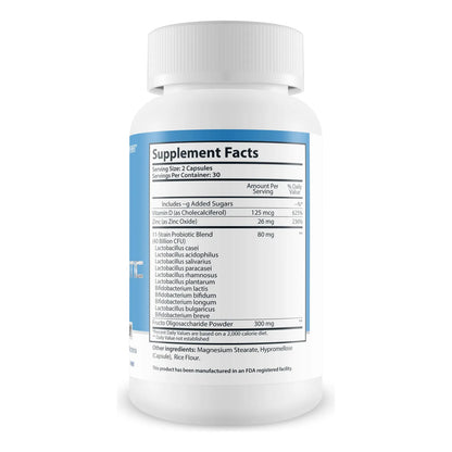 Probiótico Diario 365 Salud Intestinal Energía Bienestar 40 Mil Millones CFU