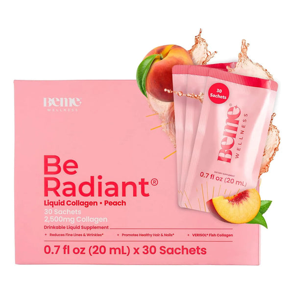 Colágeno Líquido Hidrolizado BeRadiant 2500 Mg Piel Articulaciones Cabello