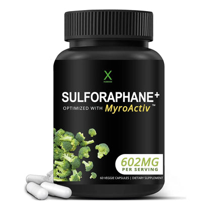 Sulforafano 602Mg Extracto De Semilla De Broccoli Y Moringa Potente Antioxidante Y Desintoxicante
