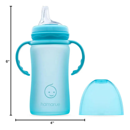 Vasos De Vidrio 3 En 1 Para Bebes Biberones Recubiertos Silicona Seguro Y Ecologico
