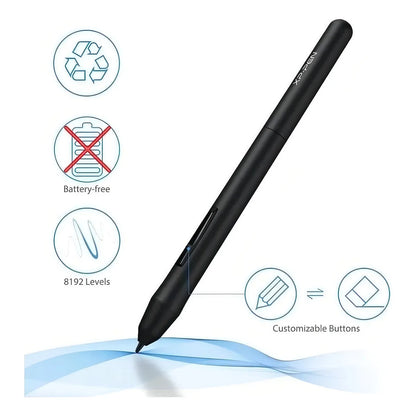 Tableta Digitalizadora Xp Pen Star G640 Bluetooth 8192 Niveles Presion
