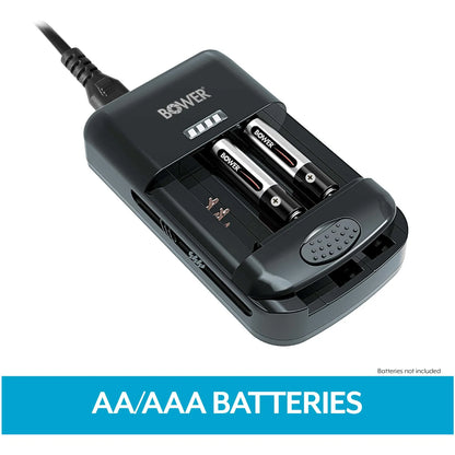 Cargador Universal Para Camaras Reflex Digitales Y Videocamaras Baterias De Iones De Litio 3.7V 7.4V