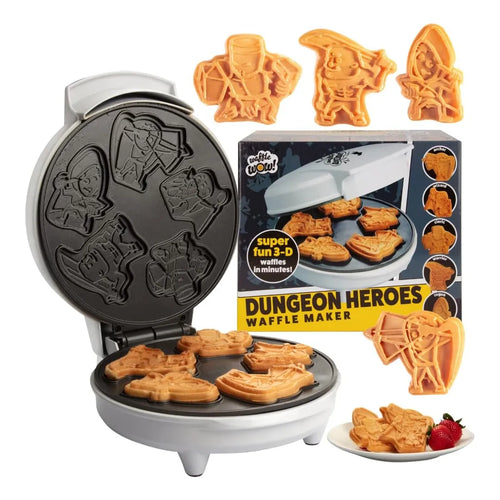 Máquina De Gofres De Fantasía Dungeon Heroes Desayunos Divertidos