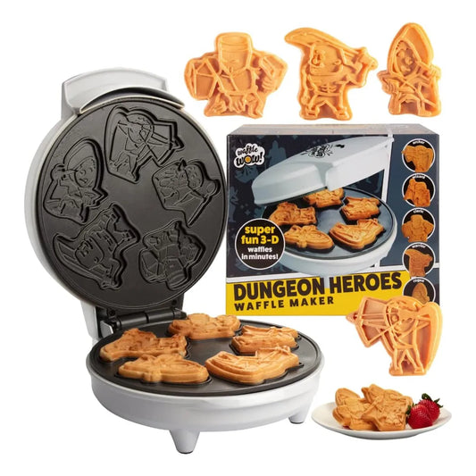 Máquina De Gofres De Fantasía Dungeon Heroes Desayunos Divertidos