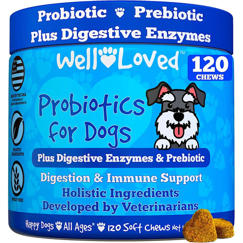 Masticables Probióticos Y Enzimas Digestivas Para Perros Salud Intestinal