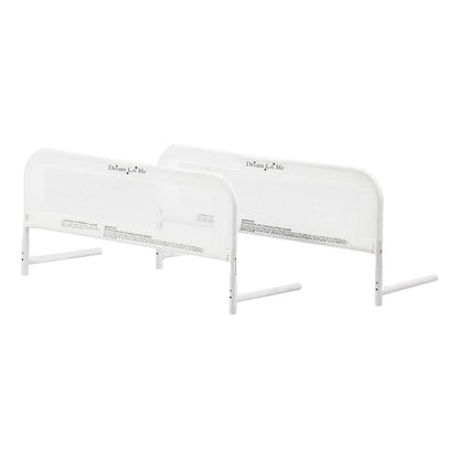 Protector Cama Doble Ajustable Malla Transpirable Seguridad Infantil