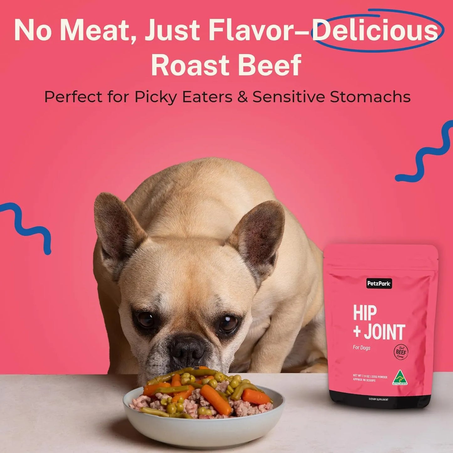 Suplemento Petz Para Articulaciones De Perros Adultos Con Glucosamina Y Condroitina