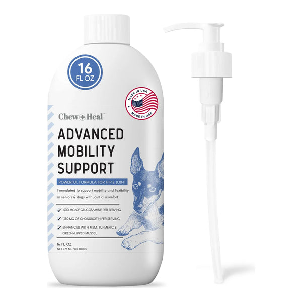 Glucosamina Líquida Sabor Tocino Para Perros Suplemento Articulaciones 480ml