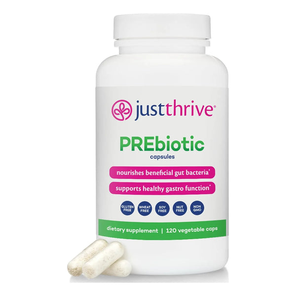 Capsulas Prebioticas Apoyo Gastrointestinal E Inmunologico Just Thrive 120 Caps