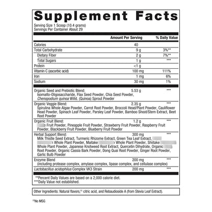 PhytoMulti Superfoods Polvo De Frutas Y Verduras 29 Porciones Sabor Tropical