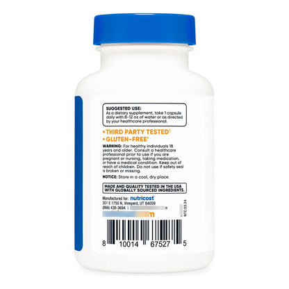Tudca 250 Mg 60 Cápsulas Ácido Tauroursodesoxicólico Puro Sin Omg