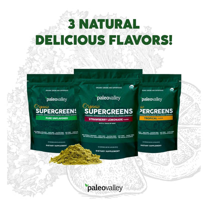 Superalimento Organico En Polvo Apoyo Inmunologico 23 Ingredientes Paleovalley